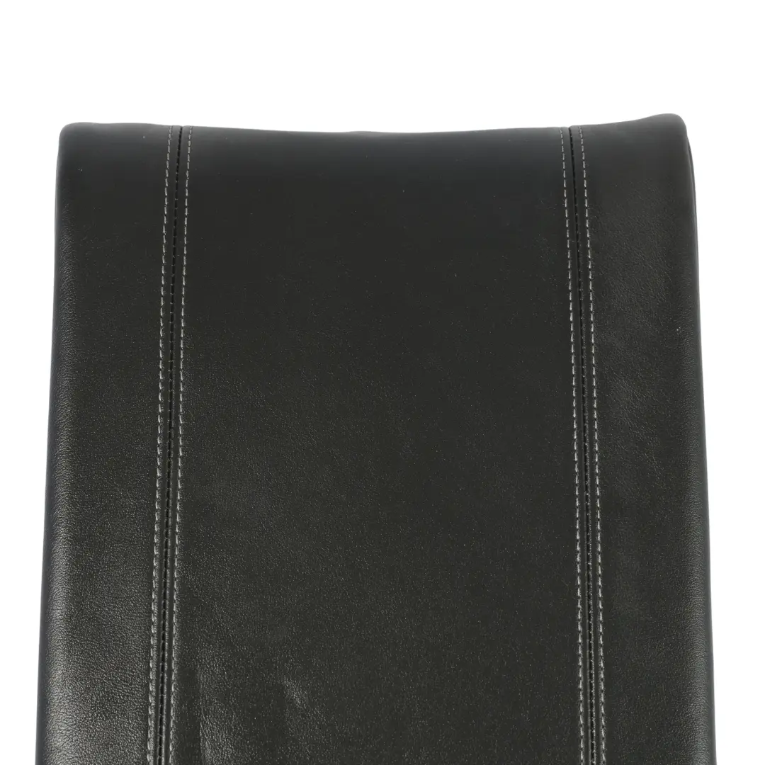 BMW F83 Cabrio Cover Armrest Insert Trim Rear Black Leather - SKU 8058201 - Part number 8058201