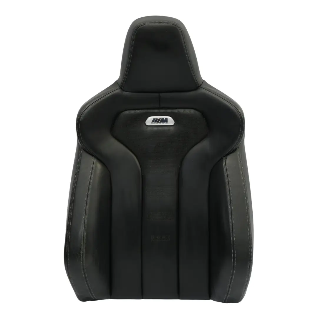 BMW F82 M4 M Sportsitz Beheizte Rückenlehne Vorne Rechts Leder Merino Schwarz - SKU 8058276 - Teilenummer 8058276
