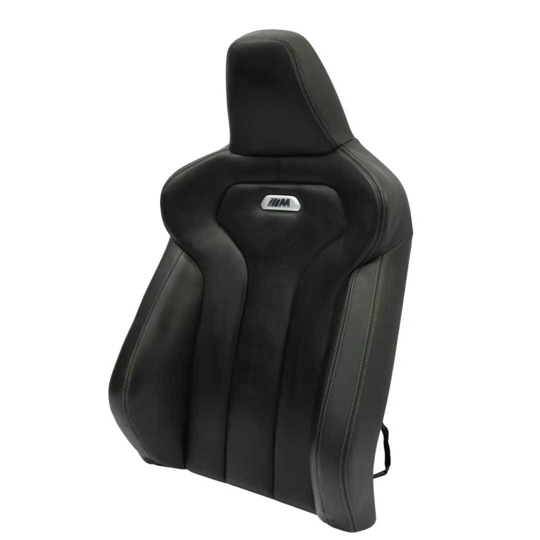 Asiento Respaldo Calefactable Delantero Derecho Cuero Negro para BMW F82 M4 M Sport con número de pieza 8058276 BMW F82 M4 M Sport Asiento Respaldo Calefactable Delantero Derecho Cuero Negro - SKU 8058276 - Número de pieza 8058276