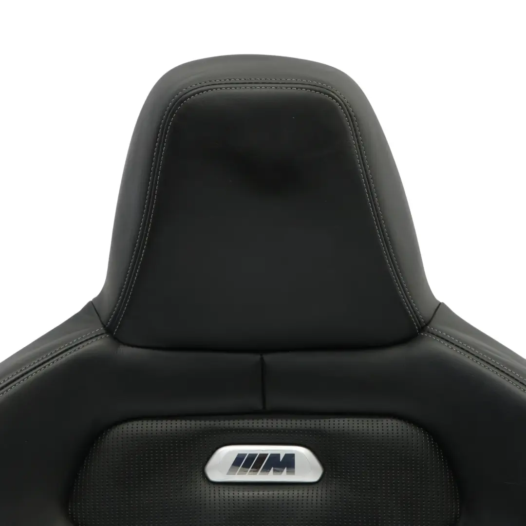 BMW F82 M4 M Sportsitz Beheizte Rückenlehne Vorne Rechts Leder Merino Schwarz - SKU 8058276 - Teilenummer 8058276