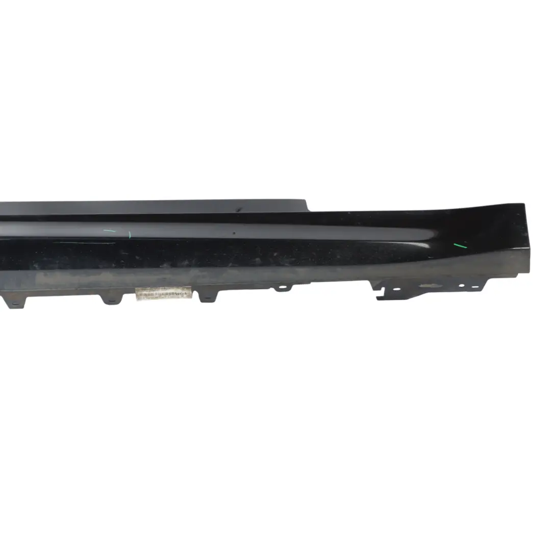 BMW F82 F83 M4 Sill Strip Side Skirt Right O/S Black Sapphire Metallic - B68 - SKU 8059628-BS - Part number 8059628