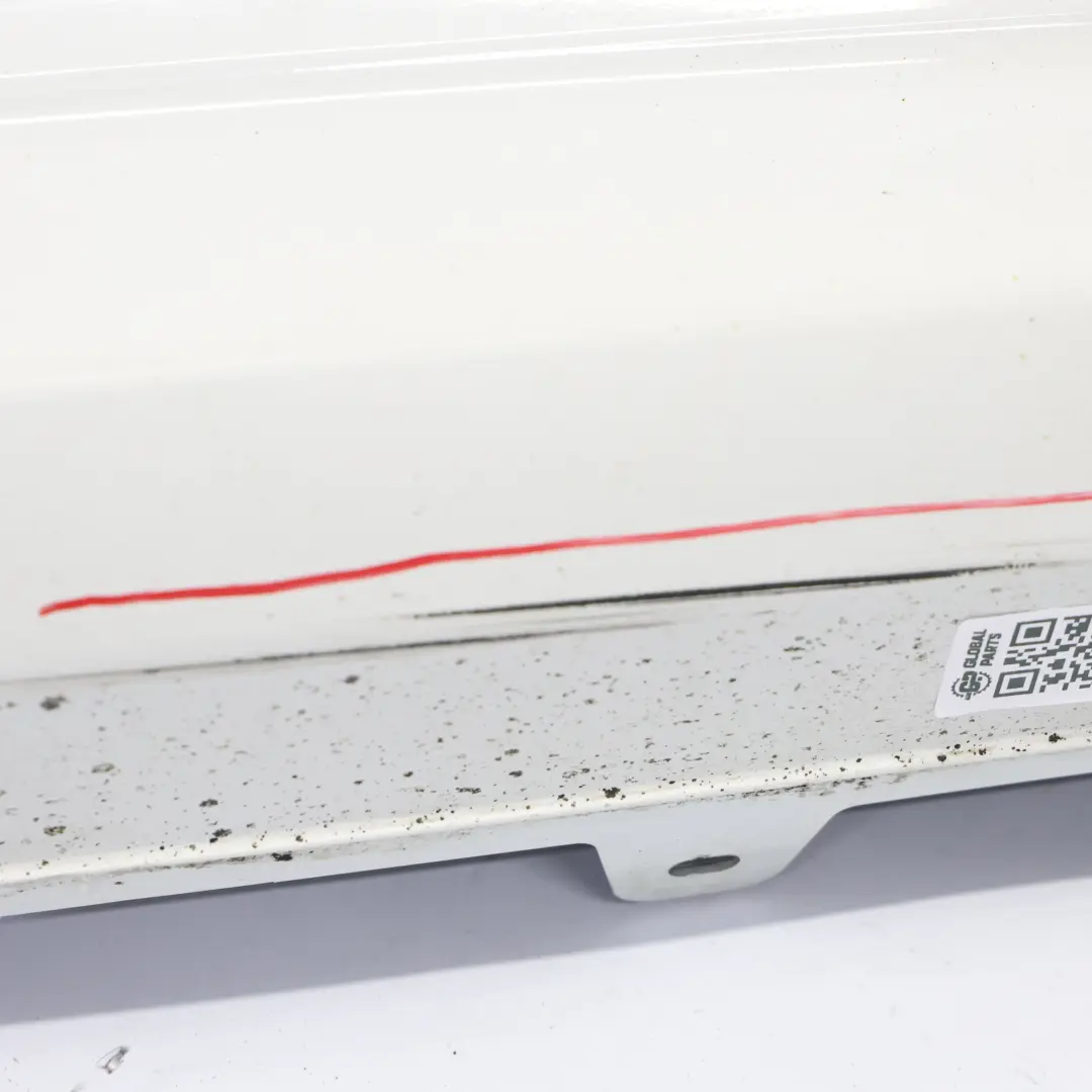 Side Skirt M Sport Sill Strip Right O/S Alpinweiss White - 300 to BMW F32 F33 with Part number 8060848 BMW F32 F33 Side Skirt M Sport Sill Strip Right O/S Alpinweiss White - 300 - SKU 8060848-AW1 - Part number 8060848