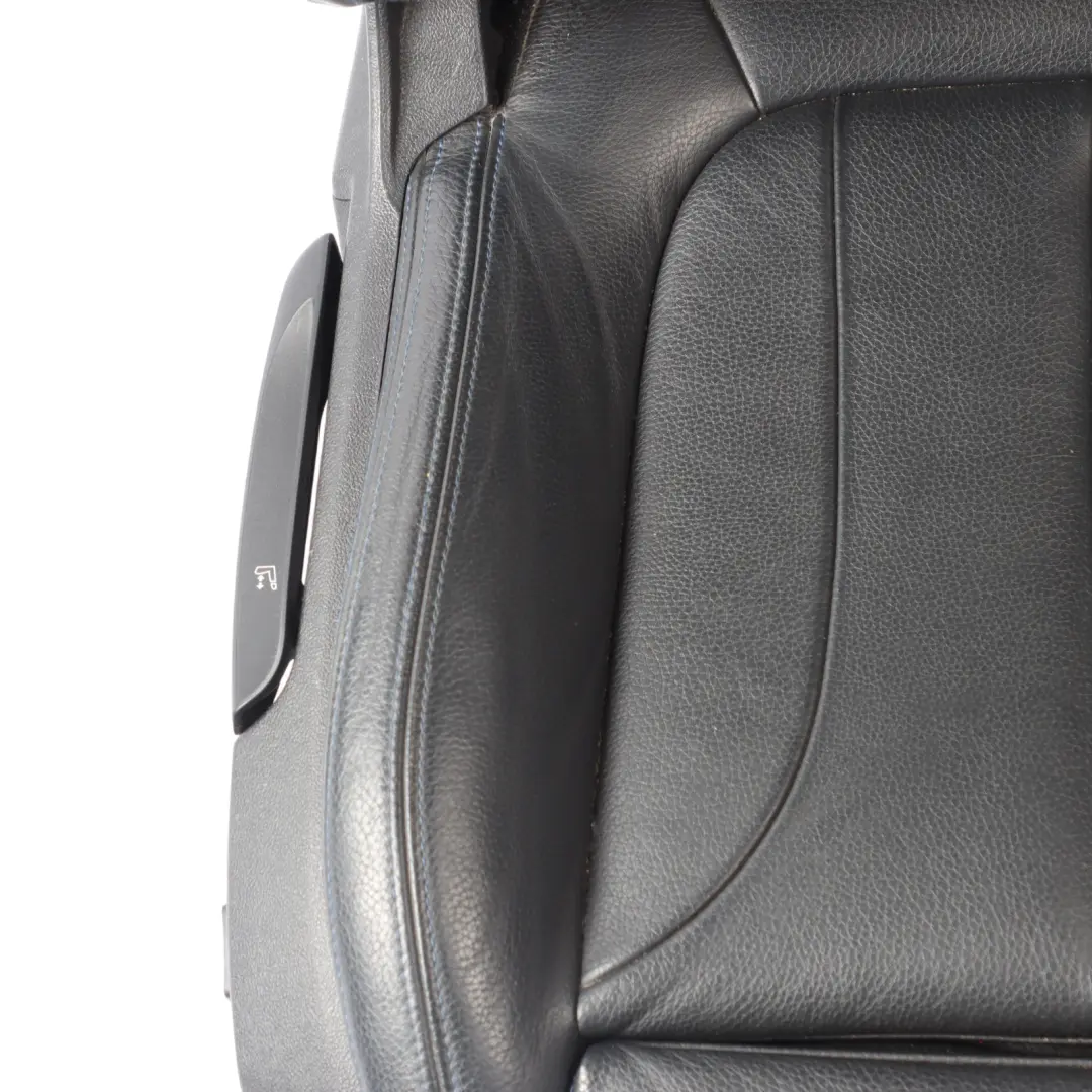 Front Seat Leather Dakota Black Right O/S to Sport Seat BMW F44 F45 F46 with Part number 8061882 Sport Seat BMW F44 F45 F46 Front Seat Leather Dakota Black Right O/S - SKU 8061882-1 - Part number 8061882