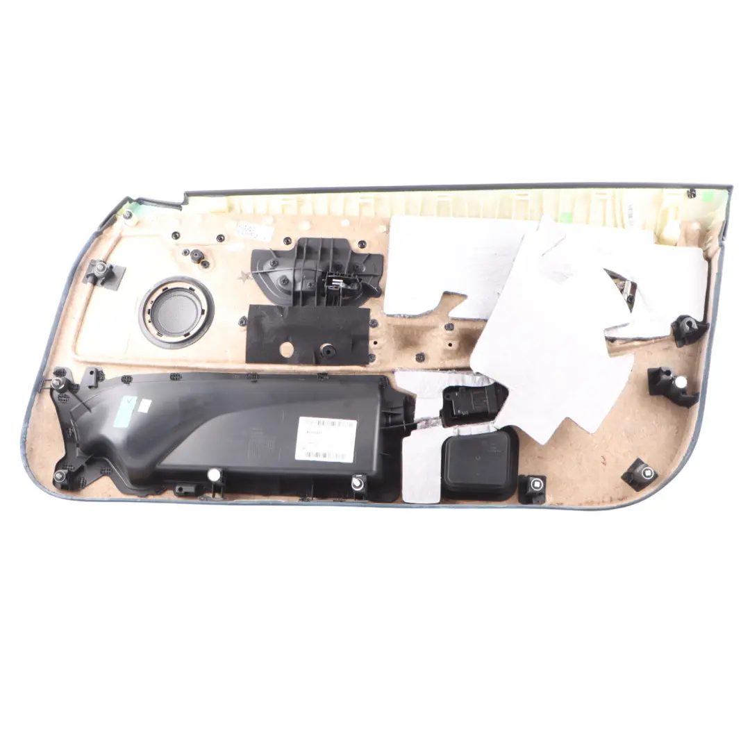 BMW F82 F83 M4 Front Left N/S Door Lining Card Leather Merino Schwarz - SKU 8063595-1 - Part number 8063595