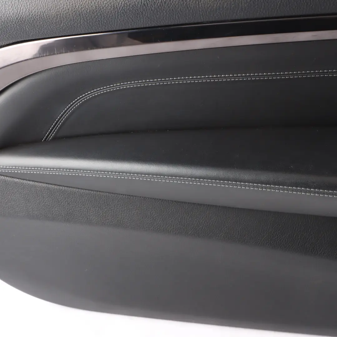 BMW F82 F83 M4 Front Left N/S Door Lining Card Leather Merino Schwarz - SKU 8063595-1 - Part number 8063595