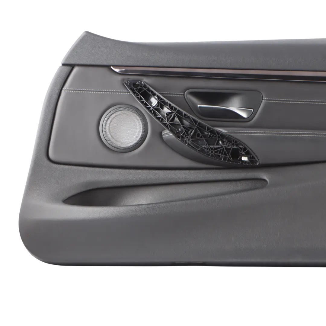 Door Card BMW F82 F83 M4 Front Right O/S Door Lining Leather Merino Schwarz to with Part number 8063616 Door Card BMW F82 F83 M4 Front Right O/S Door Lining Leather Merino Schwarz - SKU 8063616 - Part number 8063616