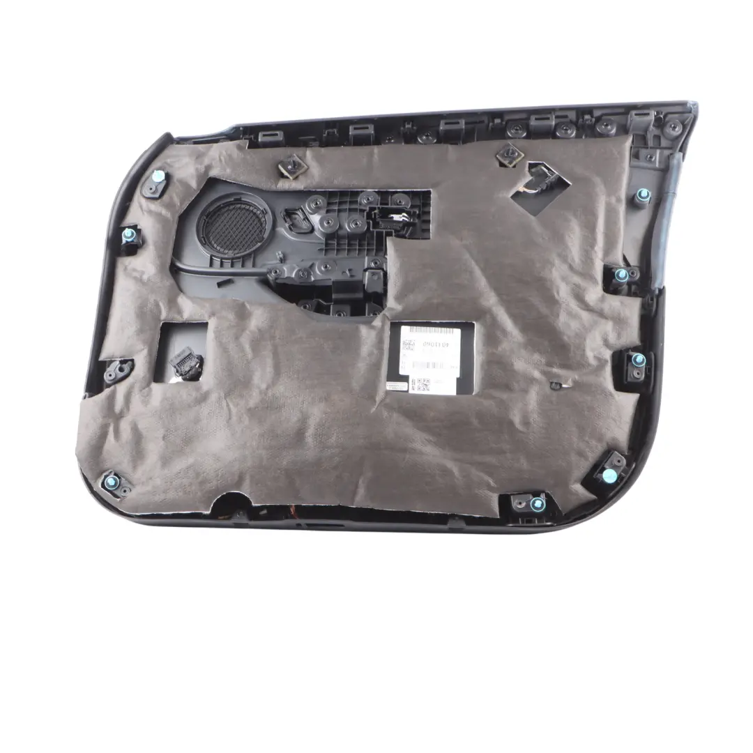 Door Card BMW F45 F46 Front Left N/S Door Lining Panel Leather Dakota Black Blue to with Part number 8064111 Door Card BMW F45 F46 Front Left N/S Door Lining Panel Leather Dakota Black Blue - SKU 8064111 - Part number 8064111