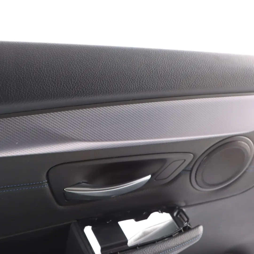 Door Card BMW F45 F46 Front Left N/S Door Lining Panel Leather Dakota Black Blue to with Part number 8064111 Door Card BMW F45 F46 Front Left N/S Door Lining Panel Leather Dakota Black Blue - SKU 8064111 - Part number 8064111