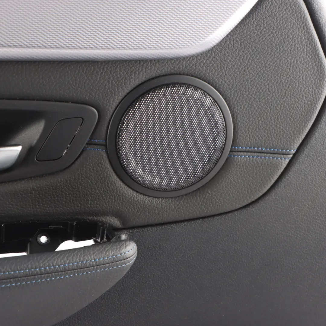  Door Card BMW F45 F46 Front Left N/S Door Lining Panel Leather Dakota Black Blue - SKU 8064111 - Part number 8064111