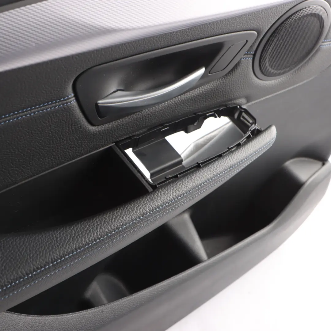 Door Card BMW F45 F46 Front Left N/S Door Lining Panel Leather Dakota Black Blue to with Part number 8064111 Door Card BMW F45 F46 Front Left N/S Door Lining Panel Leather Dakota Black Blue - SKU 8064111 - Part number 8064111