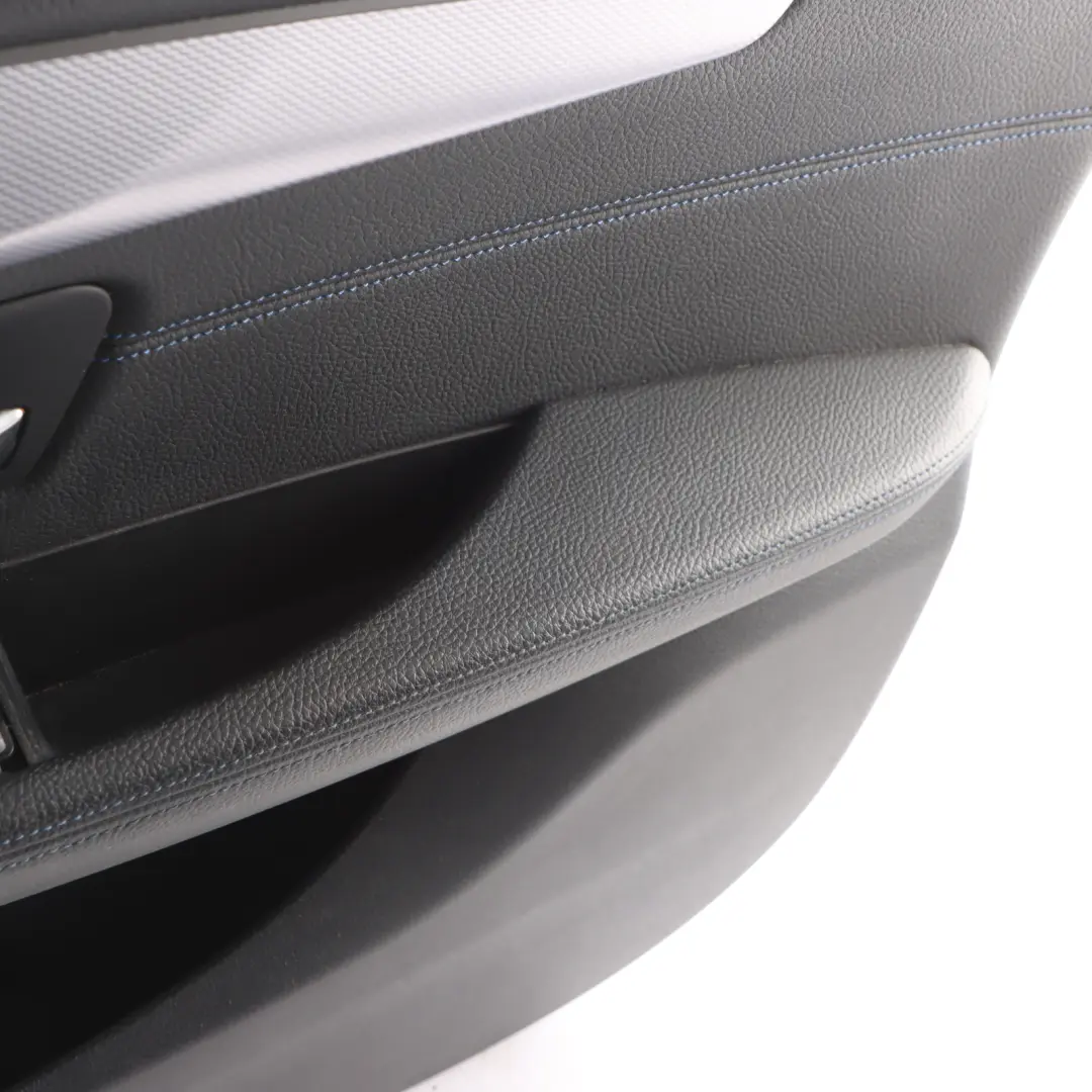Door Card BMW F45 F46 Front Right O/S Door Lining Leather Dakota Black Blue to with Part number 8064112 Door Card BMW F45 F46 Front Right O/S Door Lining Leather Dakota Black Blue - SKU 8064112 - Part number 8064112