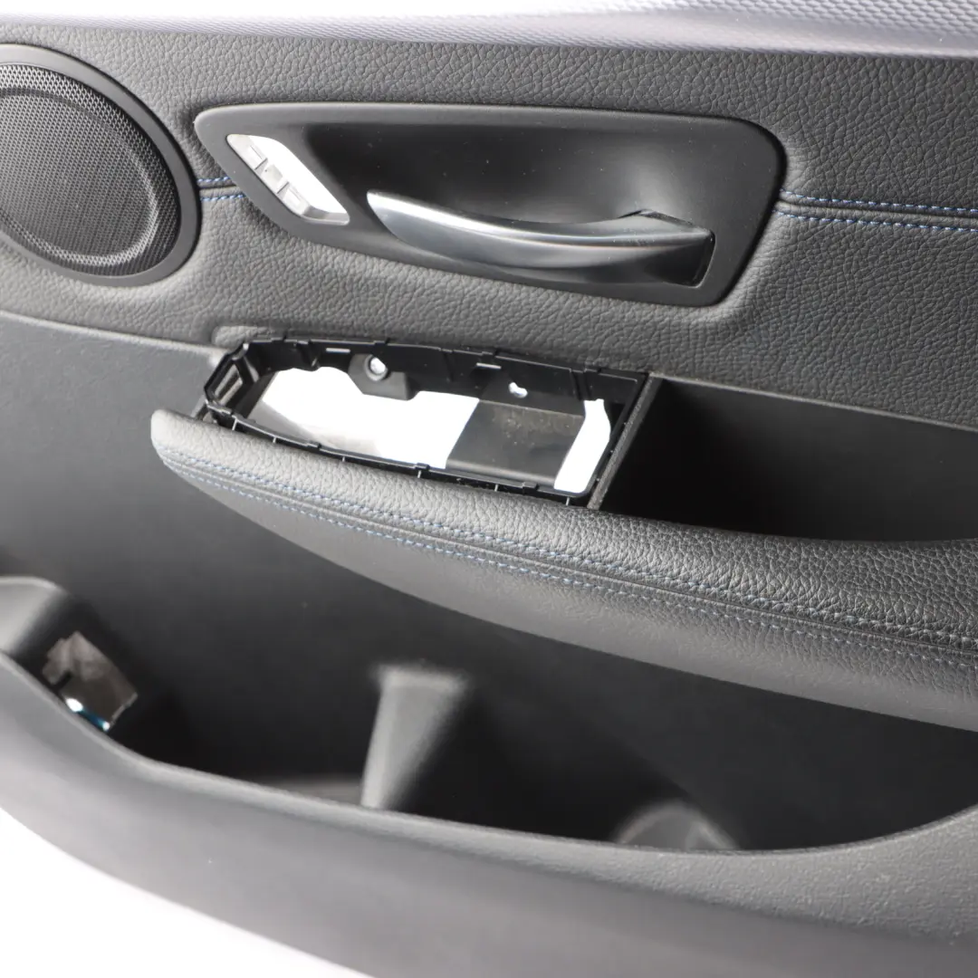  Door Card BMW F45 F46 Front Right O/S Door Lining Leather Dakota Black Blue - SKU 8064112 - Part number 8064112