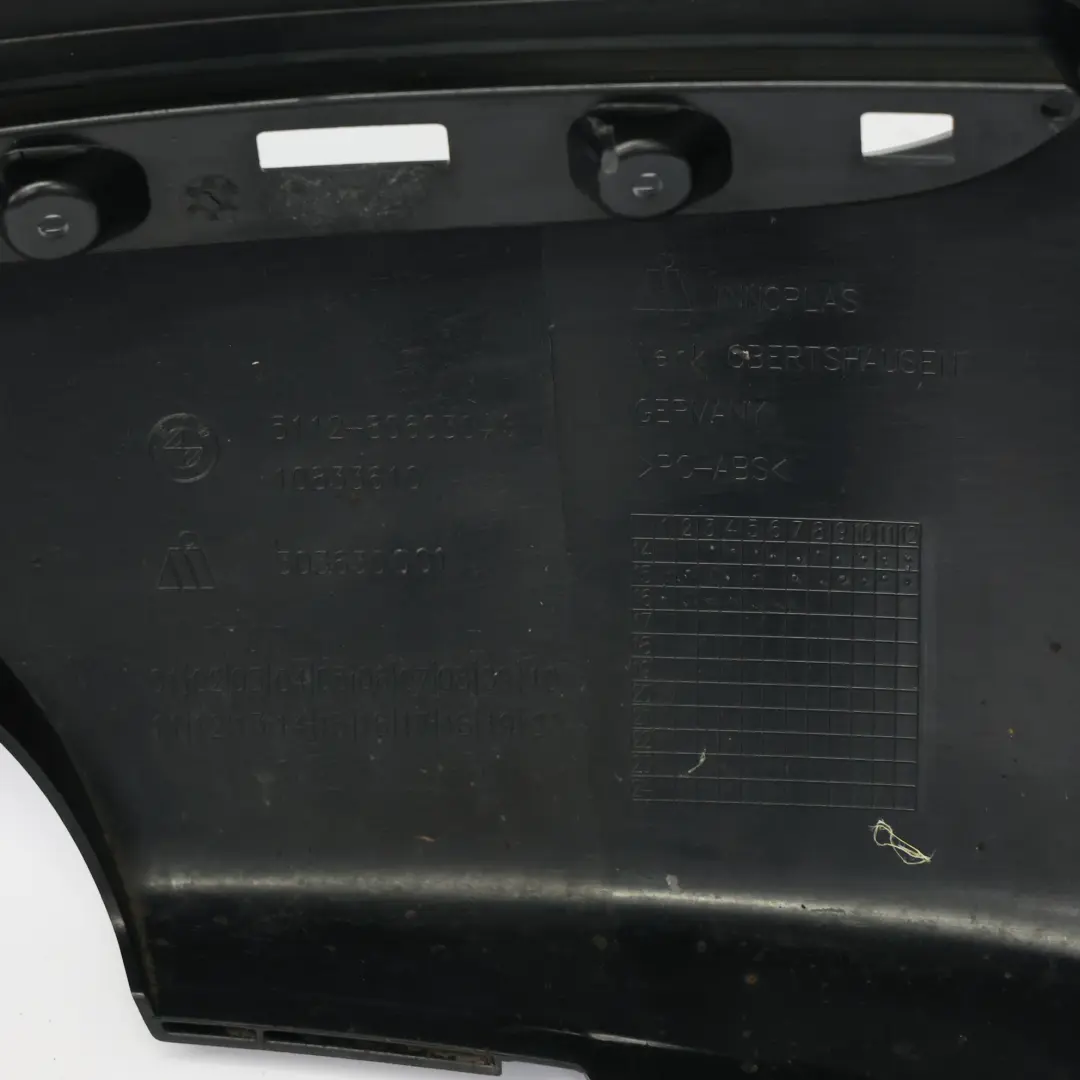 BMW F20 F21 LCI Zderzak Tylny Black Sapphire Czarny Metalik - 475 - SKU 8064151-BS2 - Numer Części 8064151