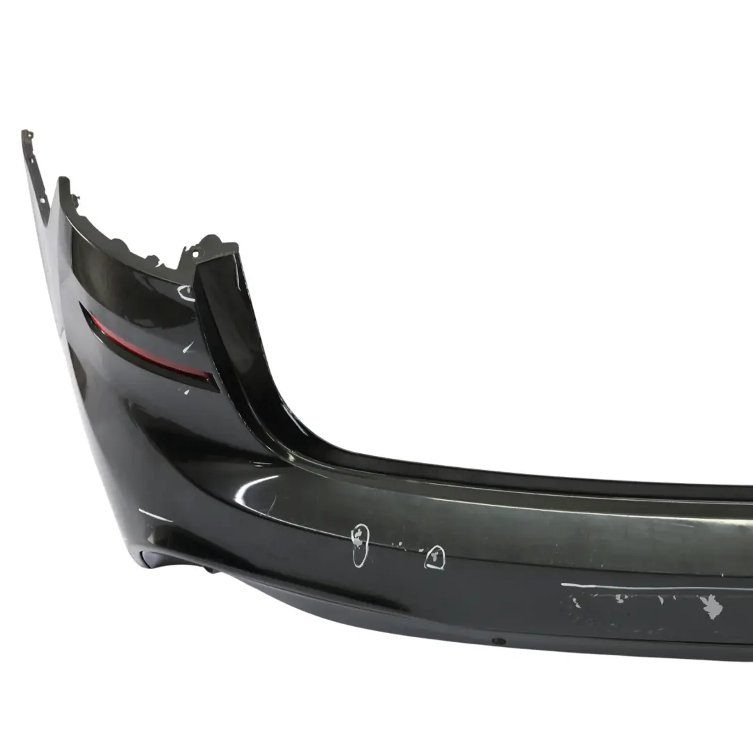 Bumper BMW F46 Trim Panel Covering M Sport PDC Black Sapphire - 475 to Rear with Part number 8067062 Rear Bumper BMW F46 Trim Panel Covering M Sport PDC Black Sapphire - 475 - SKU 8067062-BS - Part number 8067062