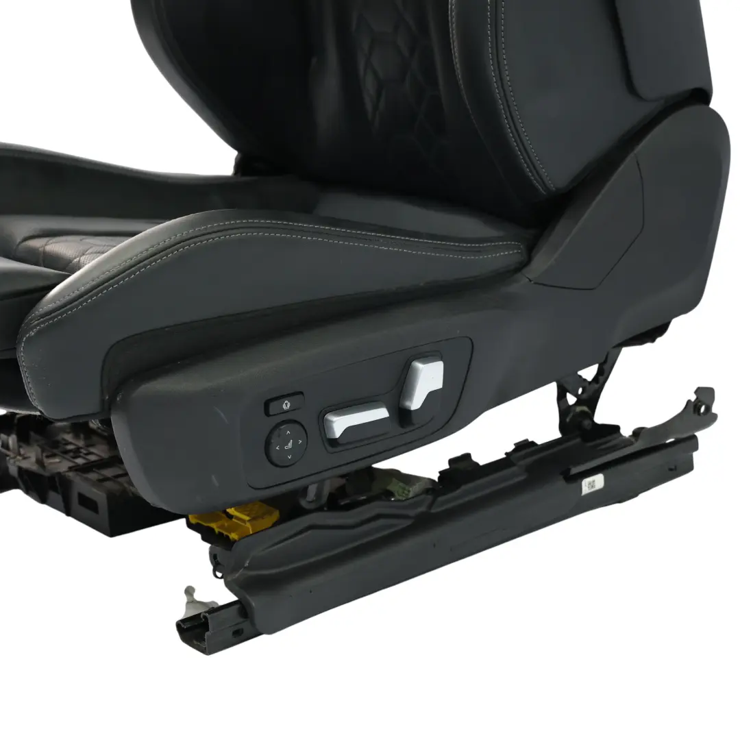 BMW F98 X4M Siège Avant Sport Électrique Chauffant Gauche Cuir Noir - SKU 8067165-2 - Numéro de pièce 8067165