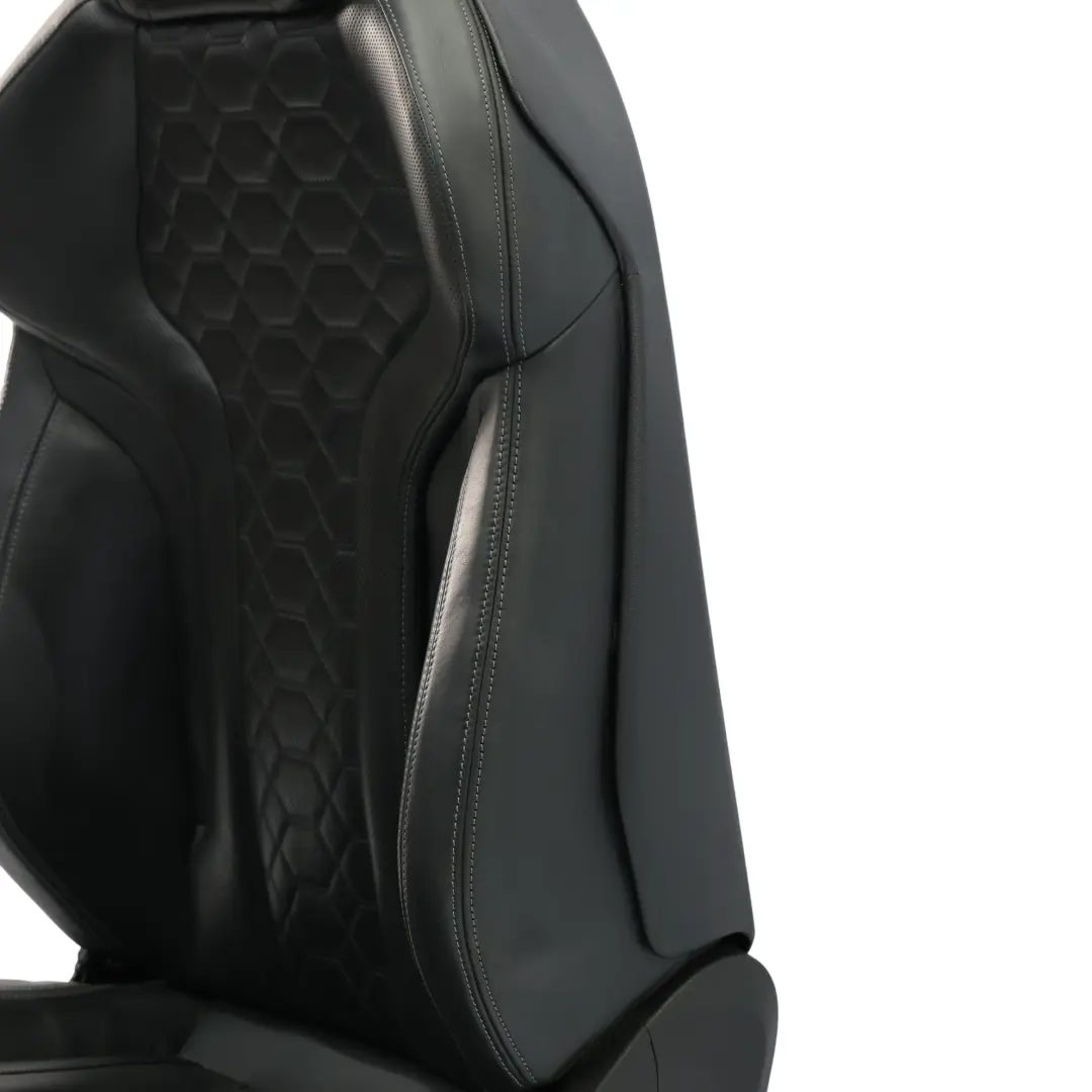 X4M Sport Front Seat Electric Heated Left N/S Leather Black to BMW F98 with Part number 8067165 BMW F98 X4M Sport Front Seat Electric Heated Left N/S Leather Black - SKU 8067165-2 - Part number 8067165