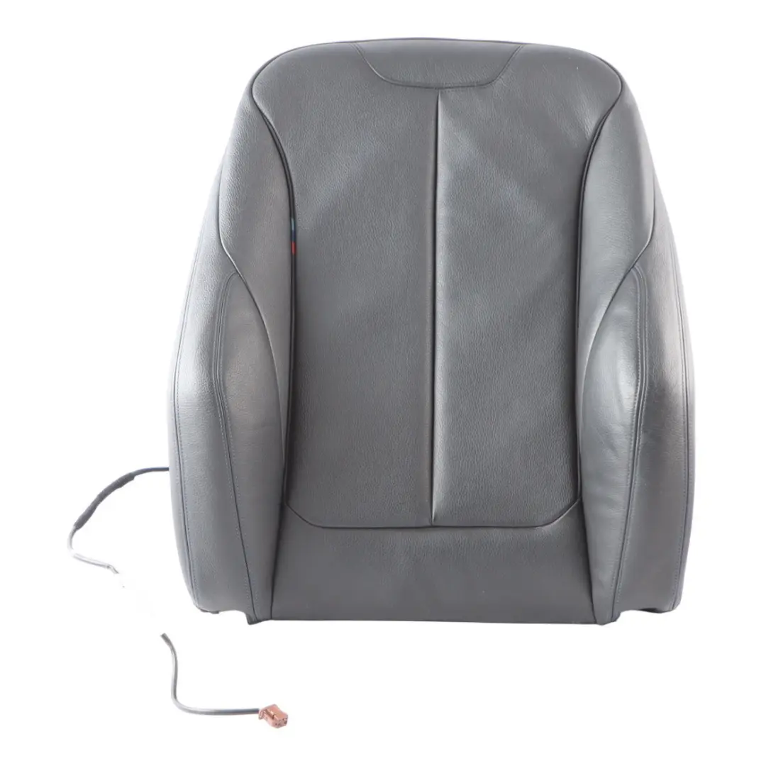  Front Seat Backrest BMW F20 F30 F36 Heated M Sport Left N/S Black Leather Dakota - SKU 8069661 - Part number 8069661