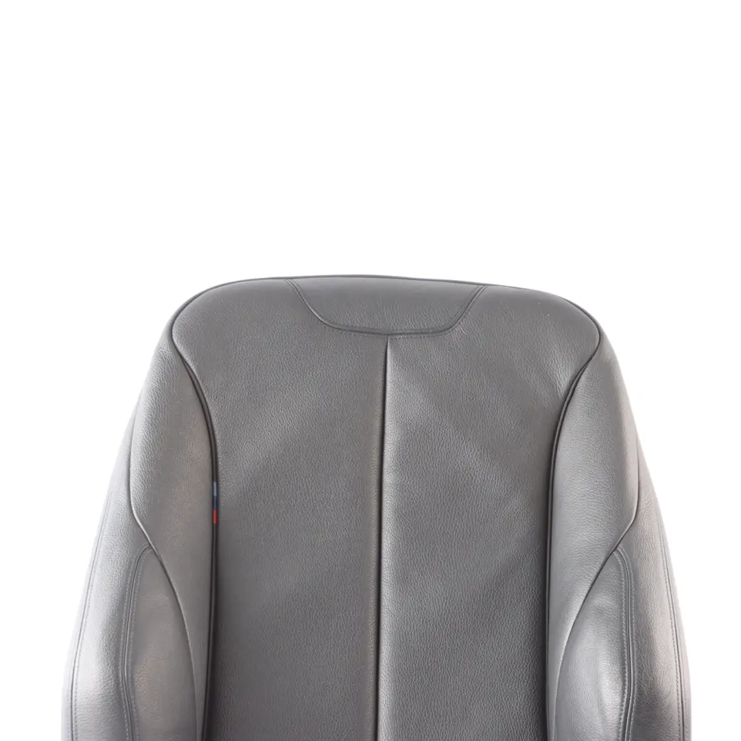  Front Seat Backrest BMW F20 F30 F36 Heated M Sport Left N/S Black Leather Dakota - SKU 8069661 - Part number 8069661