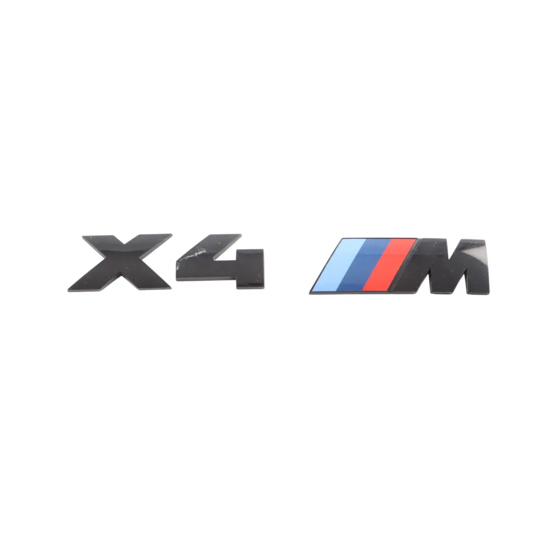 BMW X4 M F98 Emblem Lettering Rear Boot - SKU 8073685 - Part number 8073685