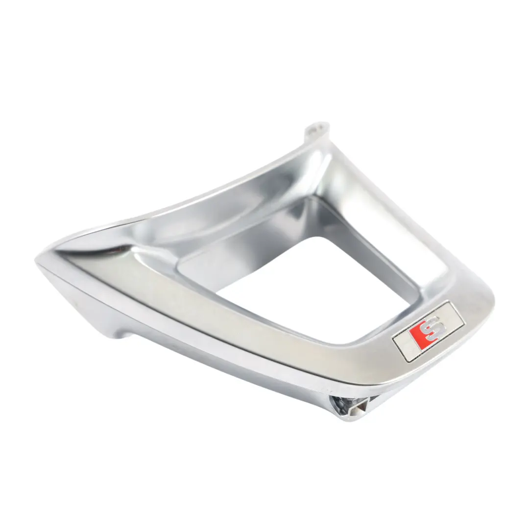 Audi Q5 SQ5 FY Cover Trim Panel Steering Wheel Column Chrome - SKU 80A419689D - Part number 80A419689D