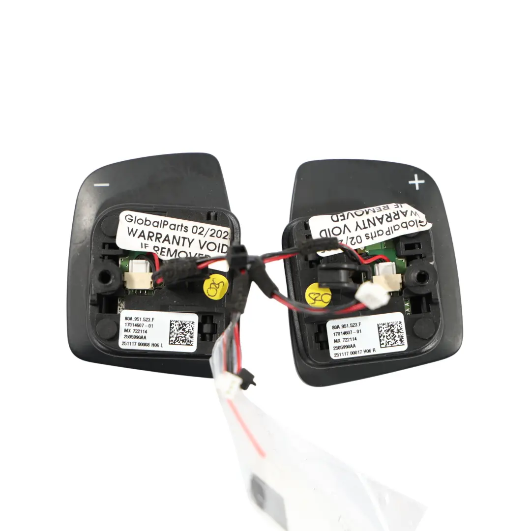 Lenkrad Paddle Shift Set Getriebe für Audi Q5 FY mit Teilenummer 80A951523F Audi Q5 FY Lenkrad Paddle Shift Set Getriebe - SKU 80A951523F - Teilenummer 80A951523F