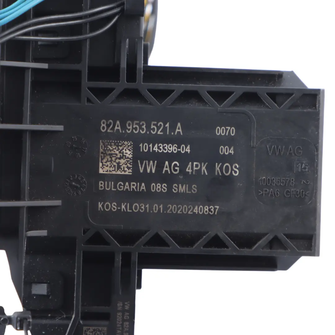 Manetka Przełącznik Zespolony Kierunkowskazów do Audi A3 8V o numerze 82A953521A Audi A3 8V Manetka Przełącznik Zespolony Kierunkowskazów - SKU 82A953521A-1 - Numer Części 82A953521A