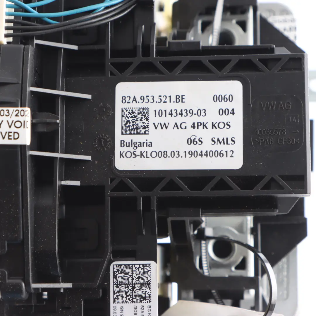 Switch Cluster Steering Column Wiper Stalk Slip Indicator to Audi A3 8V with Part number 82A953521BE Audi A3 8V Switch Cluster Steering Column Wiper Stalk Slip Indicator - SKU 82A953521BE - Part number 82A953521BE