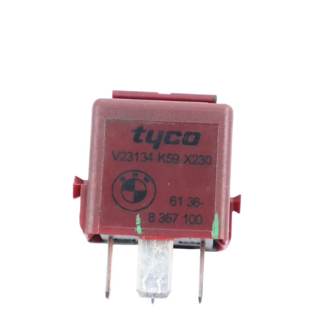 Make Contact BMW F01 F02 F07 Relay Module Unit Purple 4 Pin Tyco to Relay with Part number 8367100 Relay Make Contact BMW F01 F02 F07 Relay Module Unit Purple 4 Pin Tyco - SKU 8367100 - Part number 8367100