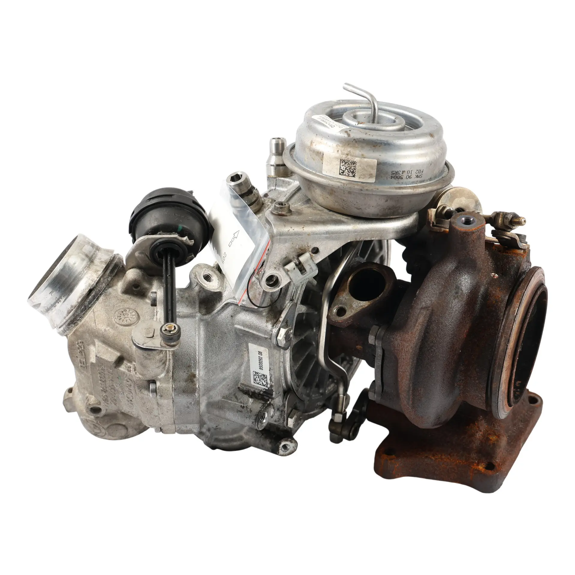 BMW F30 F31 F32 N57Z Carcasa Turbocompresor Admisión Fría Lado Carga 8508092