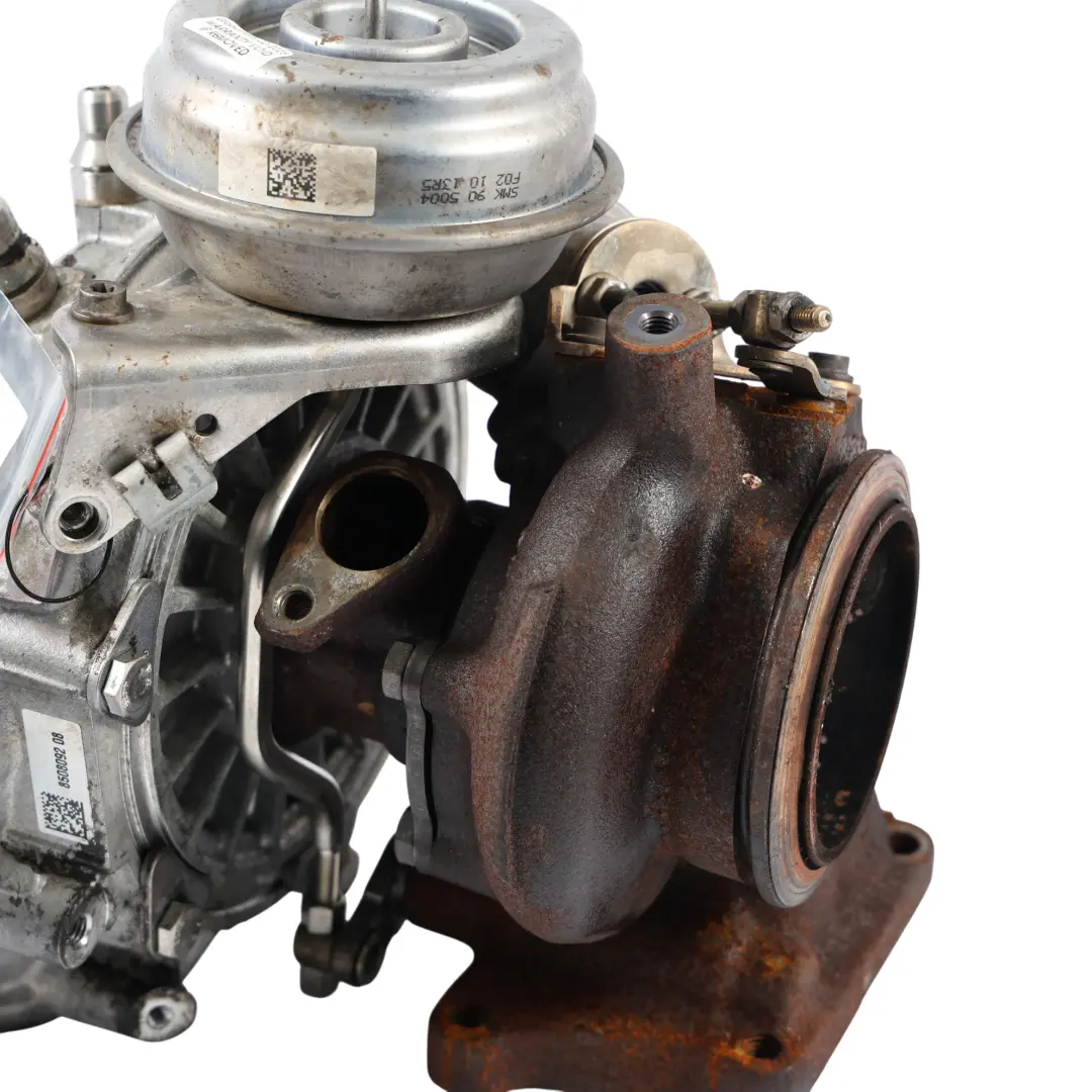 N57Z Turbocharger Part Housing Cold Intake Charge Side BMW F30 F31 F32 - SKU 8508092-2 - Part number 8508092