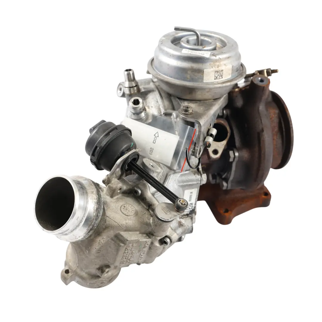 N57Z Turbocharger Part Housing Cold Intake Charge Side BMW F30 F31 F32 - SKU 8508092-2 - Part number 8508092