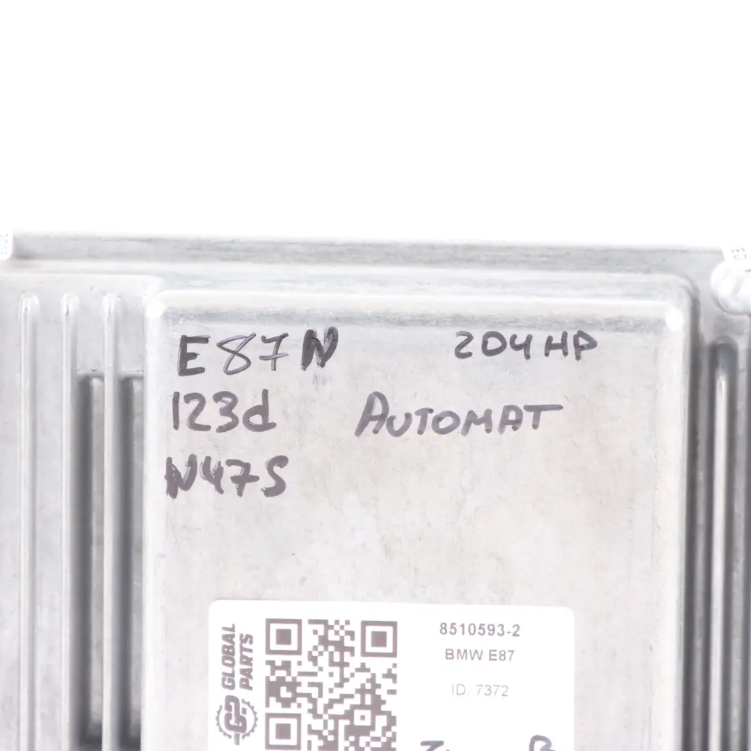 BMW E81 E82 E87 LCI E88 N47S 123d 204HP Engine Control ECU Kit DDE - SKU 8510593-2 - Part number 8510593