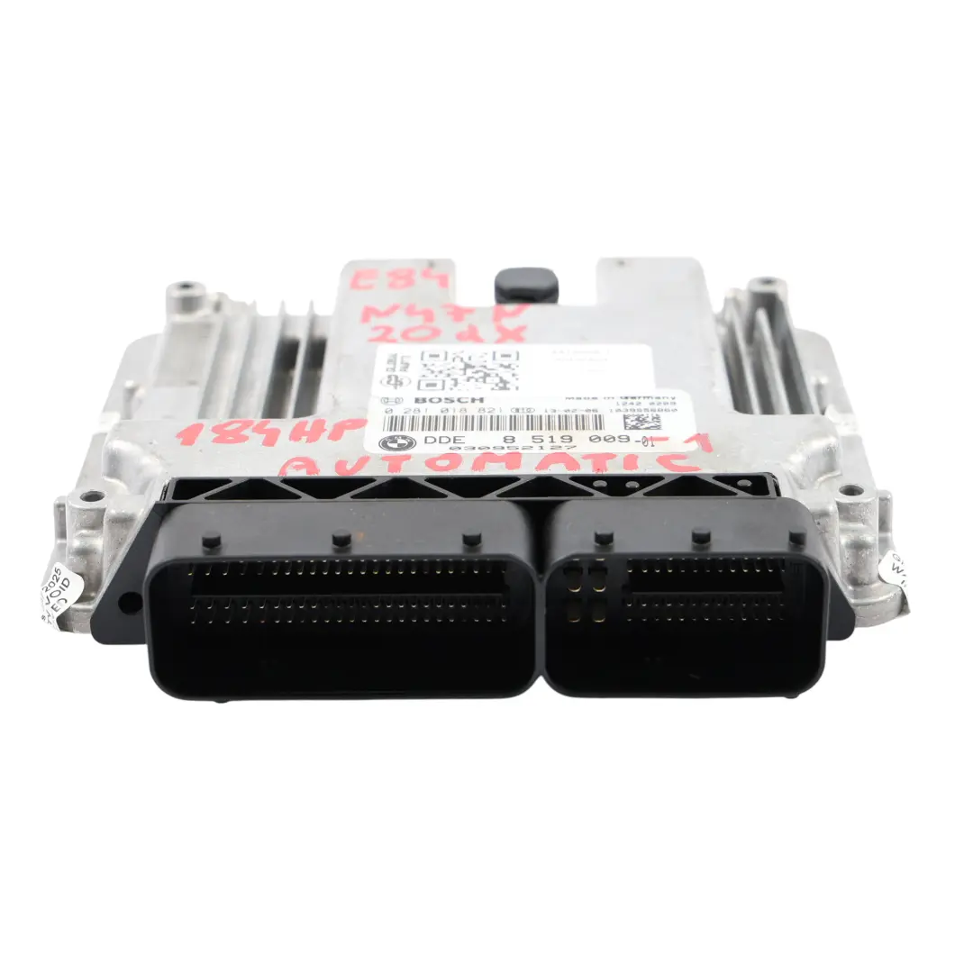 BMW X1 E84 20Dx N47N 184HP Motor Kit ECU DDE CAS3 Llave Automático - SKU 8519009-1 - Número de pieza 8519009