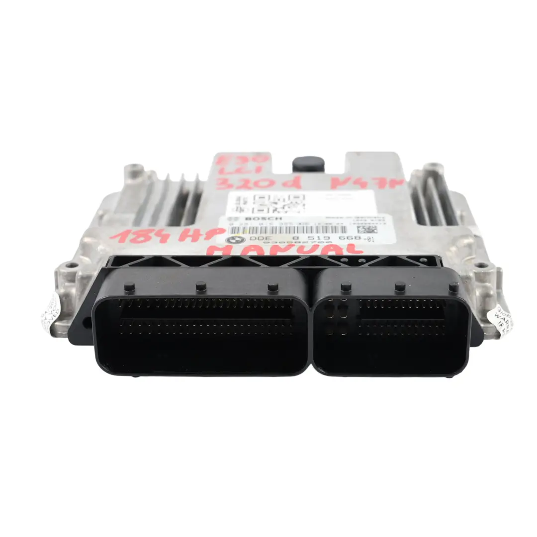 BMW E90 E91 LCI 320d N47N 184HP Engine Control Unit ECU DDE Manual - SKU 8519668 - Part number 8519668