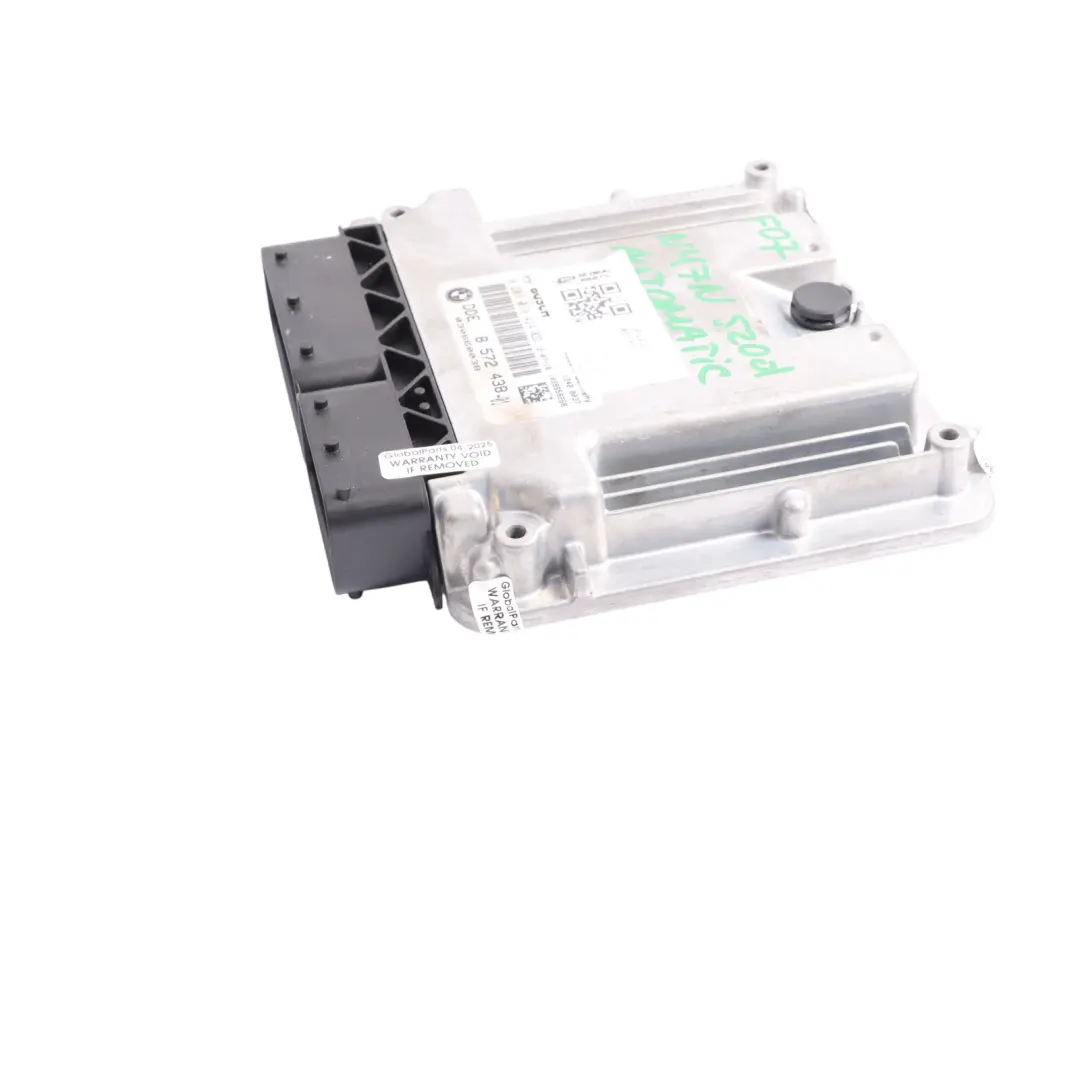 N57N 184HP Engine Control ECU DDE Automatic to BMW F07 F10 F30 330d 520d with Part number 8572438 BMW F07 F10 F30 330d 520d N57N 184HP Engine Control ECU DDE Automatic - SKU 8572438 - Part number 8572438