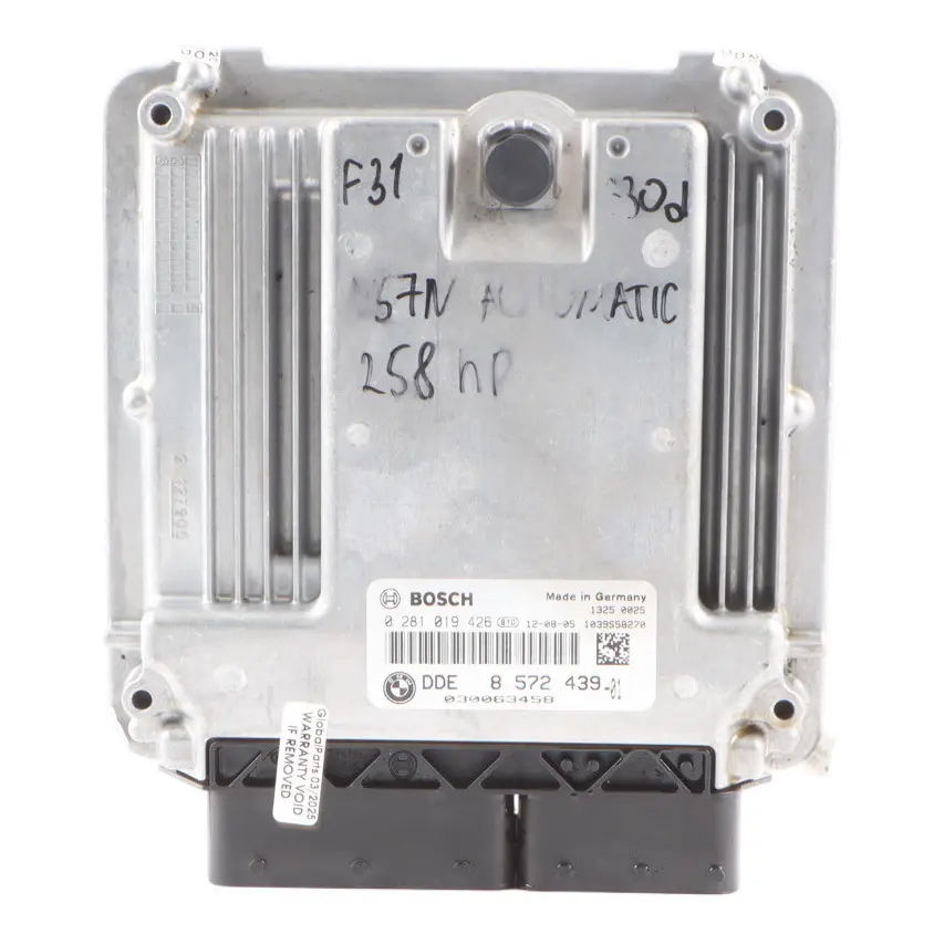 Module Moteur BMW F30 F31 N57N 330D 258HP ECU DDE 8572439