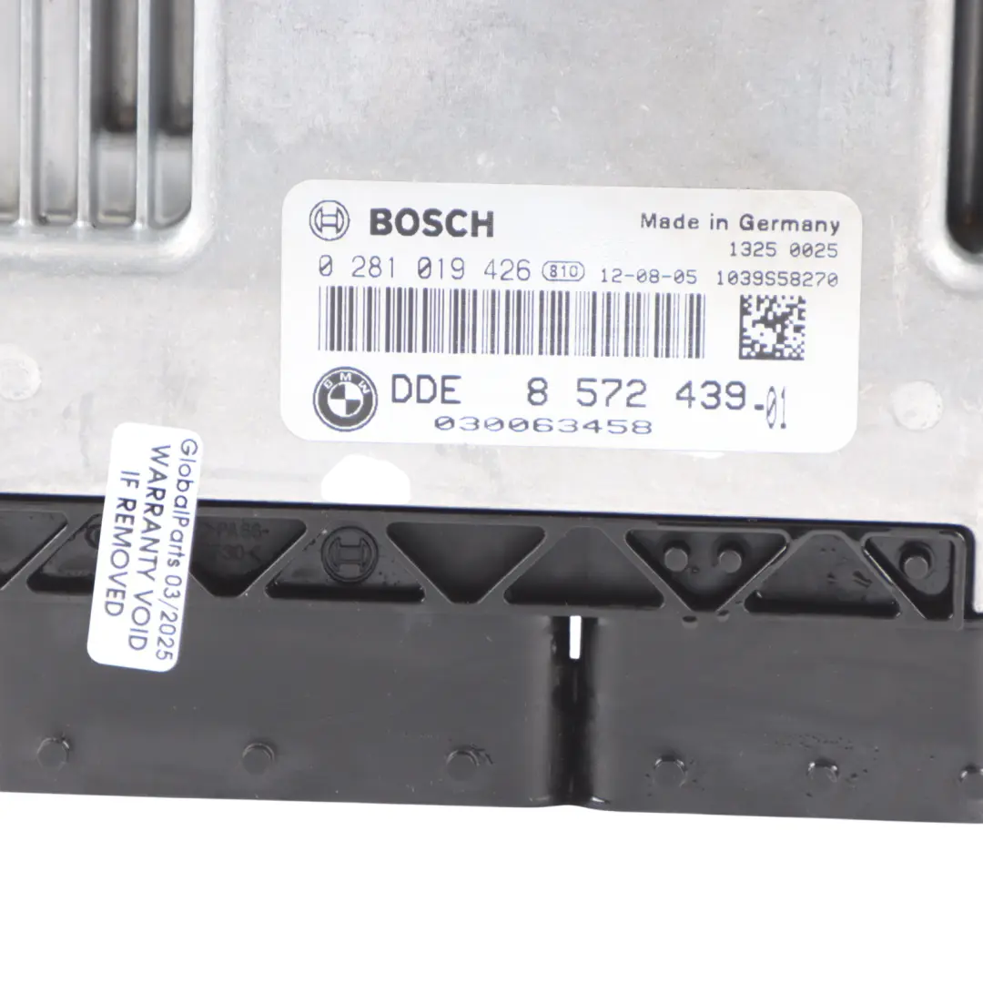  Unità Di Controllo Motore BMW F30 F31 N57N 330D 258HP ECU DDE - SKU 8572439-3 - Numero di parte 8572439