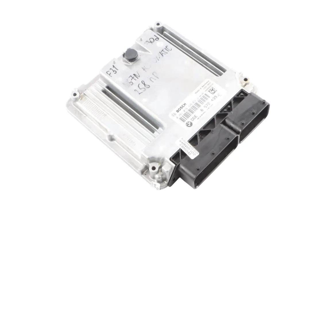  Unità Di Controllo Motore BMW F30 F31 N57N 330D 258HP ECU DDE - SKU 8572439-3 - Numero di parte 8572439