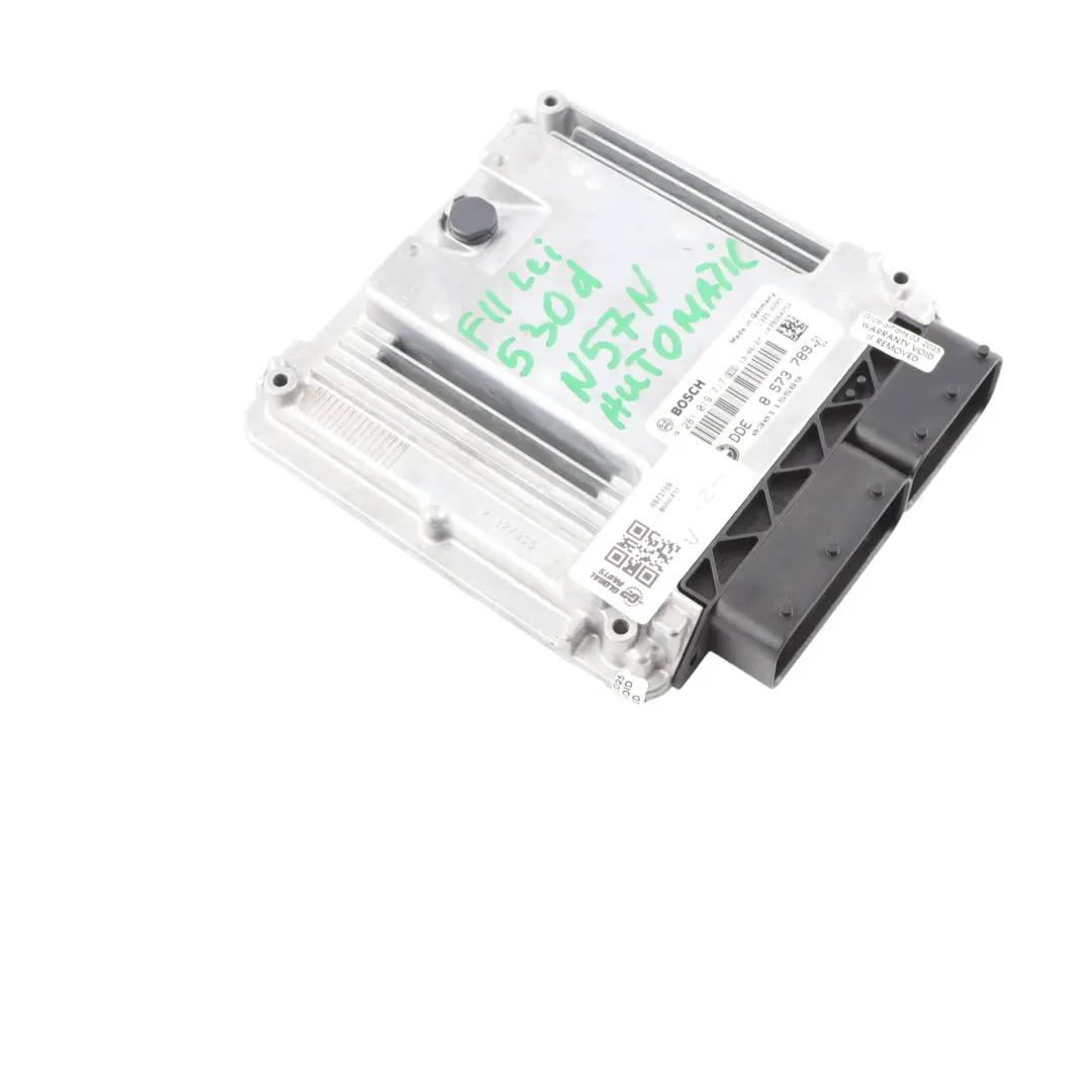 BMW F30 F31 330d F10 F11 LCI 530d N57N 258HP Engine Control ECU DDE - SKU 8573789 - Part number 8573789