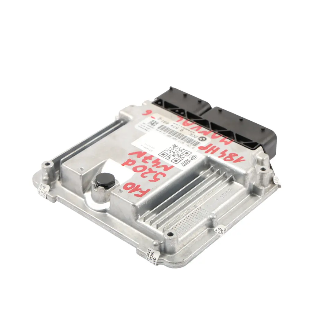 BMW F10 F11 520d N47N 184HP Engine ECU Kit Unit DDE CAS4 + Key Manual - SKU 8574091-6 - Part number 8574091