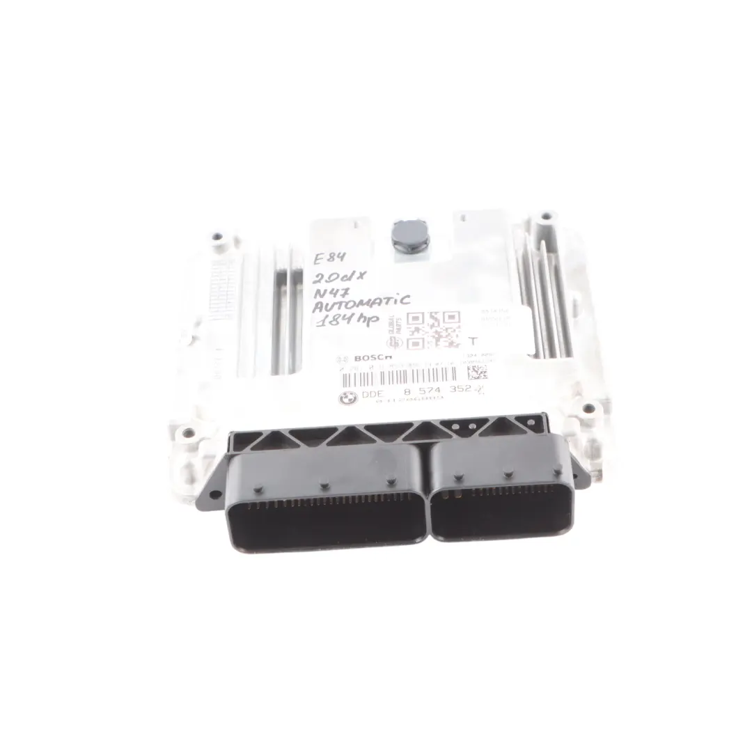 BMW X1 E84 20D 20Dx 184HP N47N Komputer Silnika ECU DDE Automat - SKU 8574352 - Numer Części 8574352