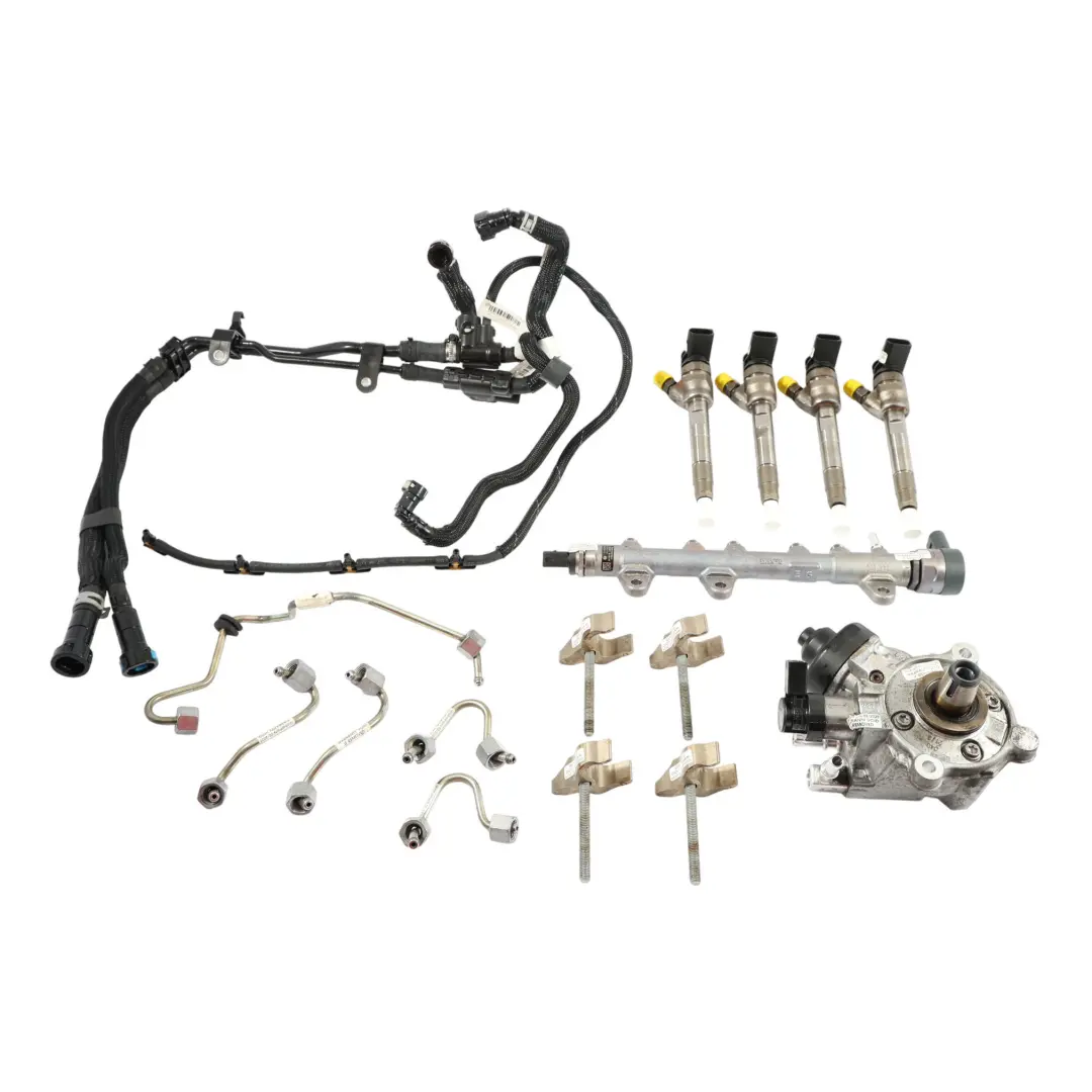 B47B Sistema Inyección Combustible Diesel Set para BMW F46 Mini Cooper D F60 con número de pieza 8579234 BMW F46 Mini Cooper D F60 B47B Sistema Inyección Combustible Diesel Set - SKU 8579234-1 - Número de pieza 8579234