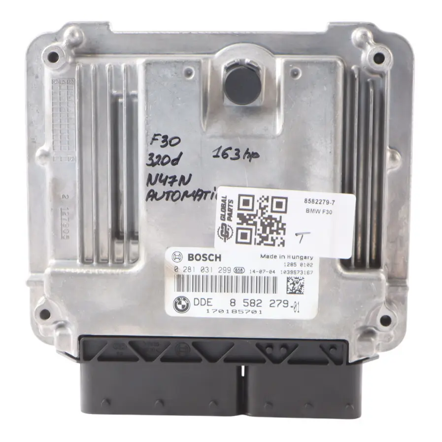 Moduł Sterownik Silnika ECU DDE Ed 420D N47N 163HP 8582279 do BMW F30 F32 320D o numerze 8576333 BMW F30 F32 320D Moduł Sterownik Silnika ECU DDE Ed 420D N47N 163HP 8582279 - SKU 8582279-7 - Numer Części 8576333