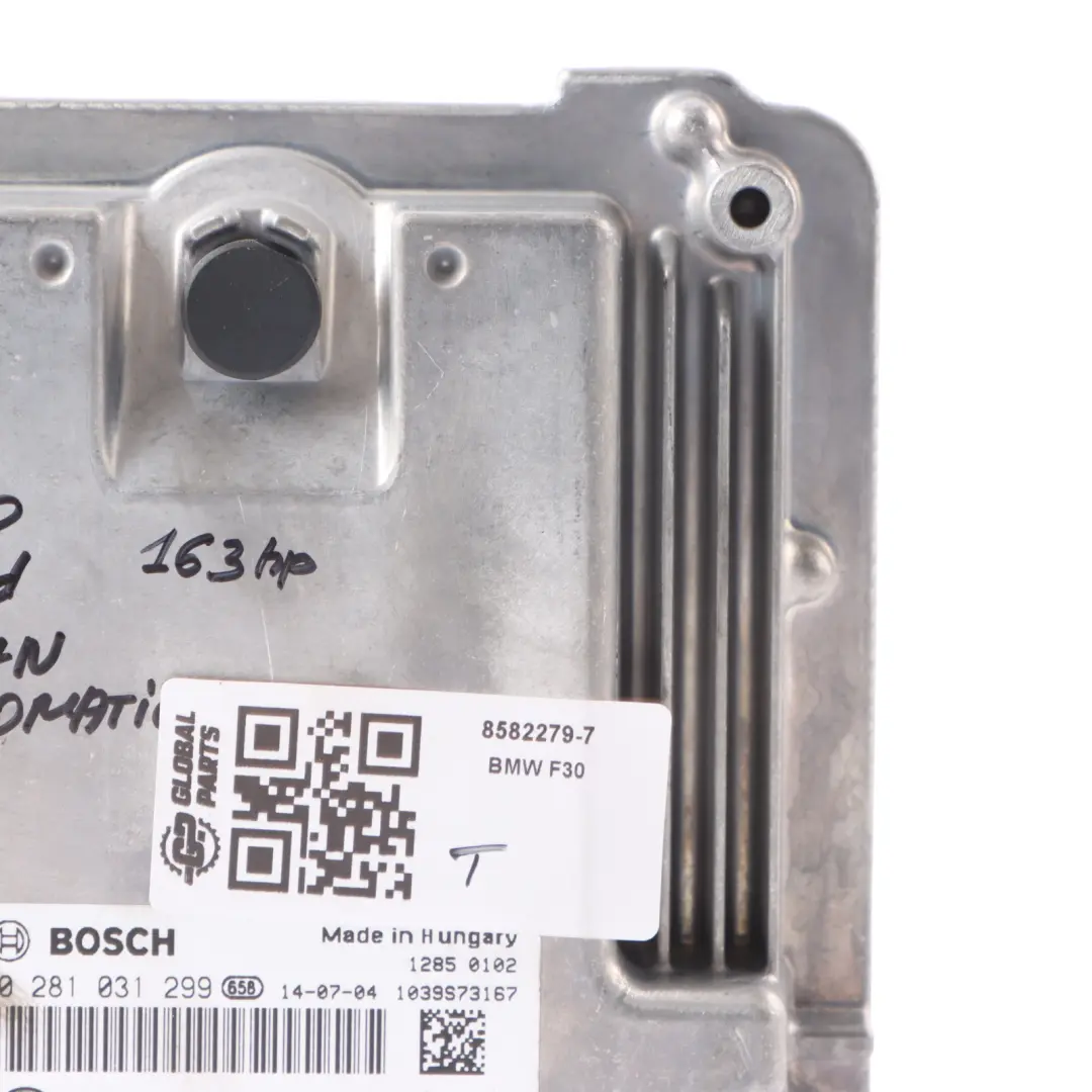 Module Control Unit ECU DDE ed 420d N47N 163HP 8582279 to BMW F30 F32 320d Engine with Part number 8576333 BMW F30 F32 320d Engine Module Control Unit ECU DDE ed 420d N47N 163HP 8582279 - SKU 8582279-7 - Part number 8576333