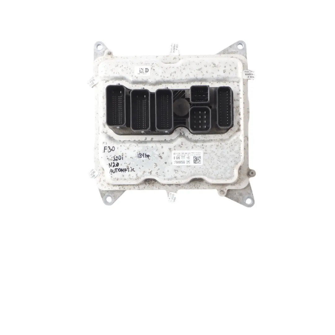 BMW F30 320iX N20 ECU Kit Engine Control Unit DME Key FEM Automatic - SKU 8606777-3 - Part number 8606777