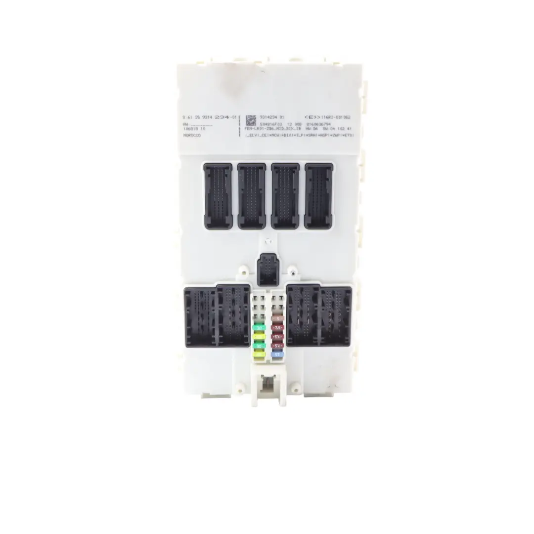 BMW F30 320iX N20 ECU Kit Engine Control Unit DME Key FEM Automatic - SKU 8606777-3 - Part number 8606777