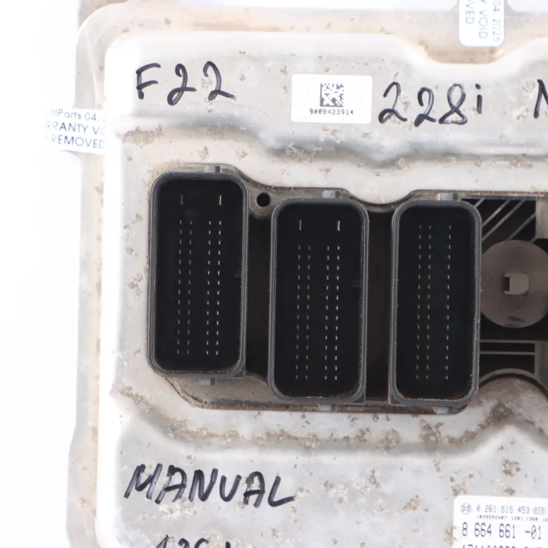 BMW F22 F23 228i F30 328i N20 245HP Engine Control Unit ECU Kit DME 8664661 - SKU 8664661-2 - Part number 8626172
