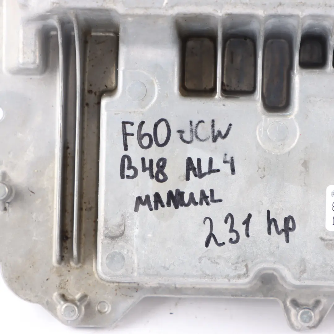 231HP Petrol Engine Control Unit ECU DME Manual to Mini F60 B48 with Part number 8699952 Mini F60 B48 231HP Petrol Engine Control Unit ECU DME Manual - SKU 8699952 - Part number 8699952