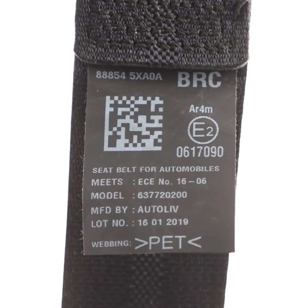 Belt Mercedes W470 Nissan Navara Rear Centre Middle Seatbelt to Seat with Part number 888545XA0A Seat Belt Mercedes W470 Nissan Navara Rear Centre Middle Seatbelt - SKU A4708604500 - Part number 888545XA0A