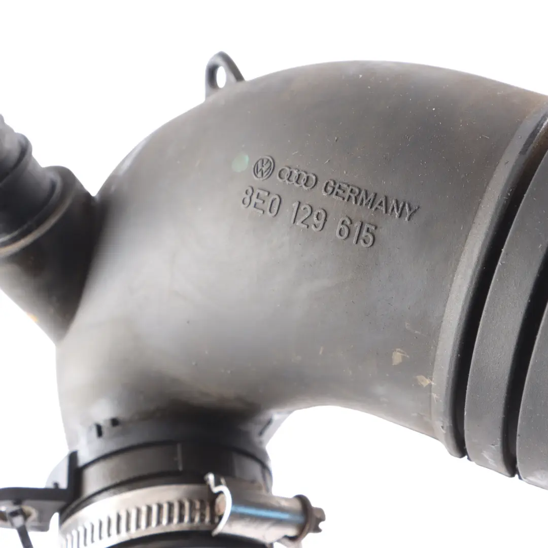 Intake Hose Pipe Tube Line to Audi A4 B6 Turbo Air with Part number 8E0129615 Audi A4 B6 Turbo Air Intake Hose Pipe Tube Line - SKU 8E0129615 - Part number 8E0129615